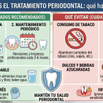 Cuidados tras el tratamiento periodontal