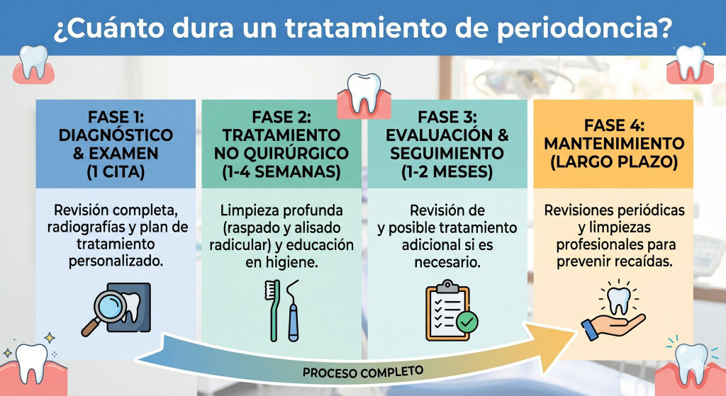 Cuánto Dura un Tratamiento de Periodoncia